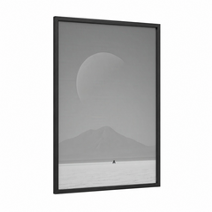 Alien Moonscape Minimalist Wall Art