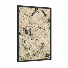 Abstract Splatter Expressionism Wall Art