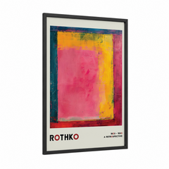 Abstract Classic Chromatic Color Field Wall Art