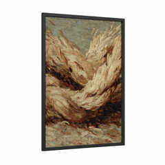 Abstract Rope Knots Textured Wall Art