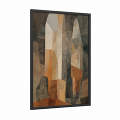 Abstract Cubist Arc de Triomphe Wall Art