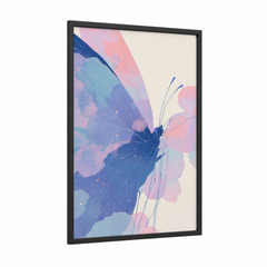 Abstract Butterfly Beauty Makeup Wall Art