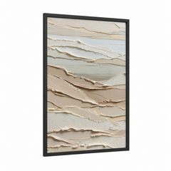 Abstract Textured Minimalist Wall Art