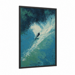 Aerial Wakeboarder Water Sports Wall Art