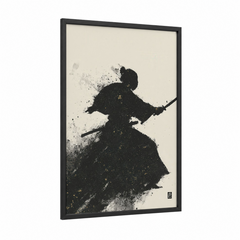 Aikido Warrior Martial Arts Silhouette Wall Art