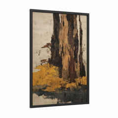 Ancient Kauri Tree Abstract Landscape Wall Art