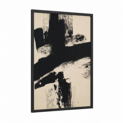 Abstract Minimalist Gestural Wall Art