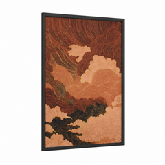 Abstract Expressionism Layered Sky Wall Art