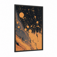 Abstract Supernova Explosion Wall Art