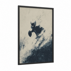 Aerial Football Action Sport Photography Wall Art