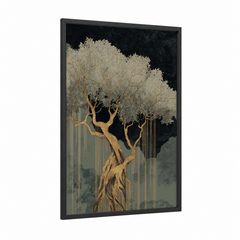 Ancient Olive Tree Botanical Wall Art