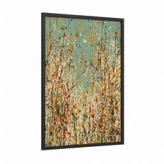 Abstract Wildflower Meadow Expressionist Wall Art