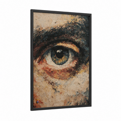Abstract Watchful Eye Contemporary Wall Art