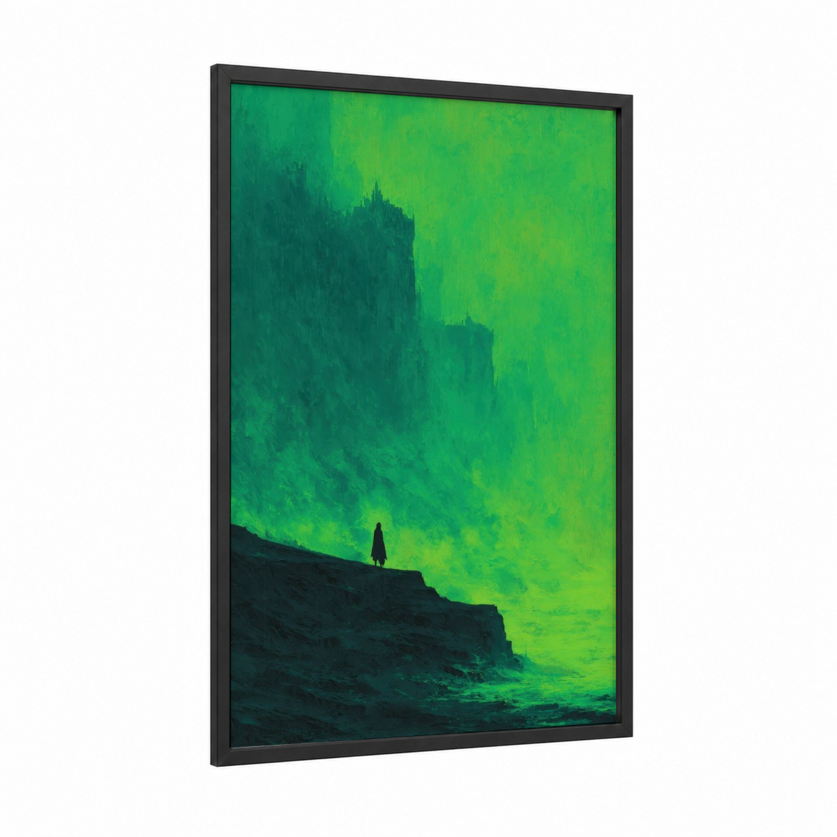 Alien Landscape Sci-Fi Digital Wall Art