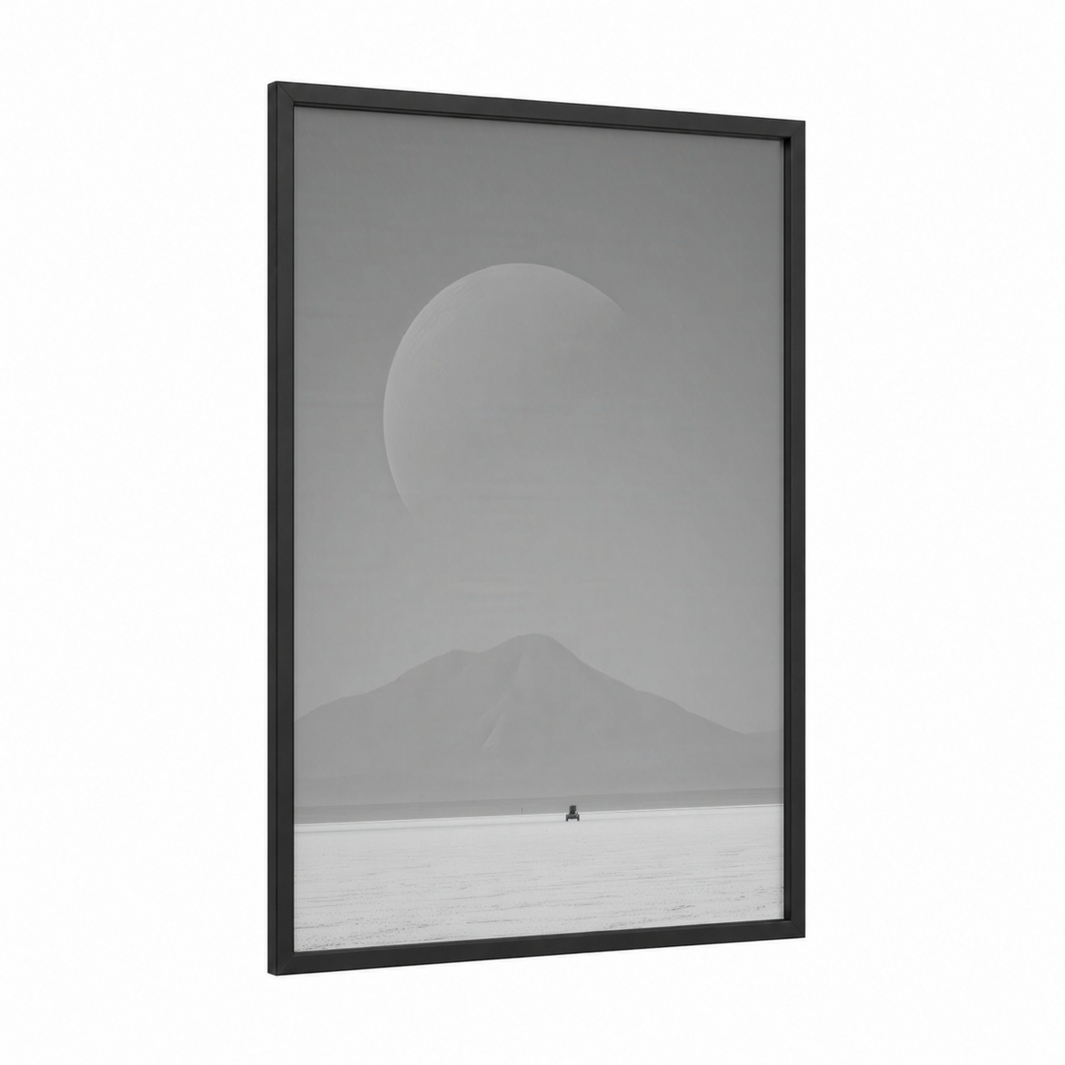 Alien Moonscape Minimalist Wall Art