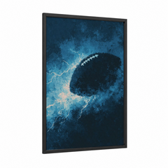 Aerial Football Ocean View Wall Art