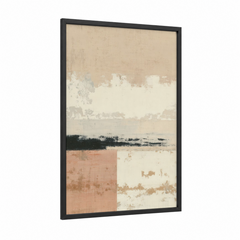 Abstract Minimalist Layered Composition Wall Art