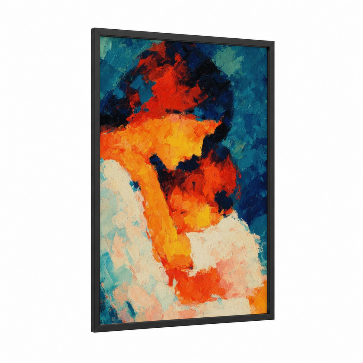 Abstract Mother's Day Warmth Expressionism Wall Art