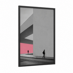 Abstract Architecture Geometric Urban Wall Art