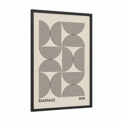 Abstract Geometric Concentric Circles Wall Art