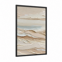 Abstract Coastal Minimalist Texture Wall Art