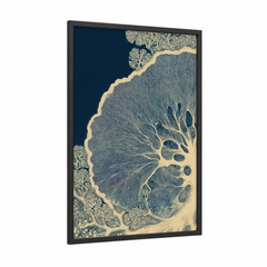 Aerial Cheese Landscape Map Wall Art