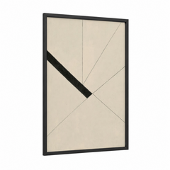 Abstract Geometric Line Minimalist Wall Art