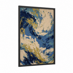 Abstract Snook Modern Ocean Wall Art