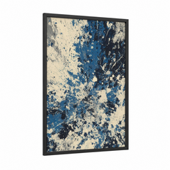 Abstract Ocean Splash Tuna Art Wall Art