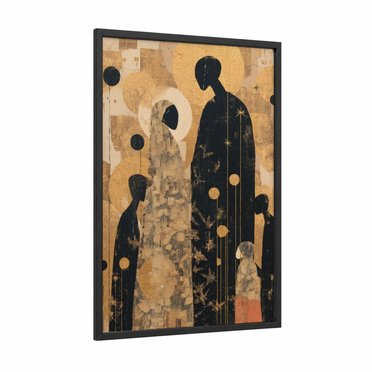 All Saints Day Celestial Silhouette Wall Art