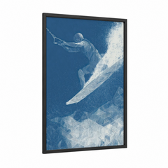 Aerial Wakeboarder Water Sports Action Wall Art