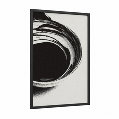 Abstract Black and White Condiment Wall Art
