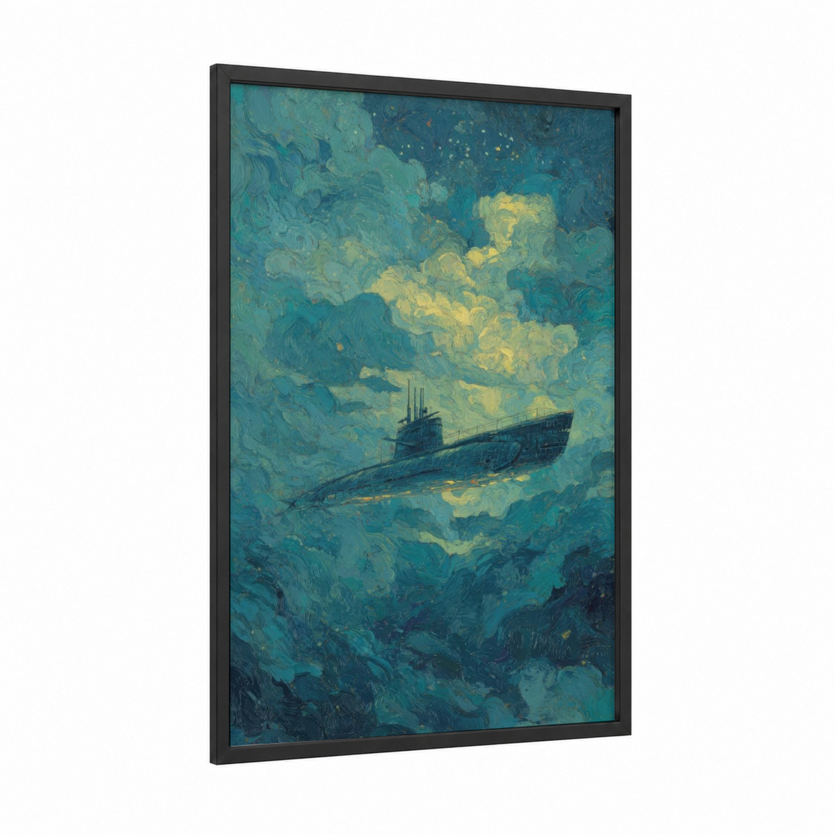 Abyssal Submarine Deep Ocean Wall Art
