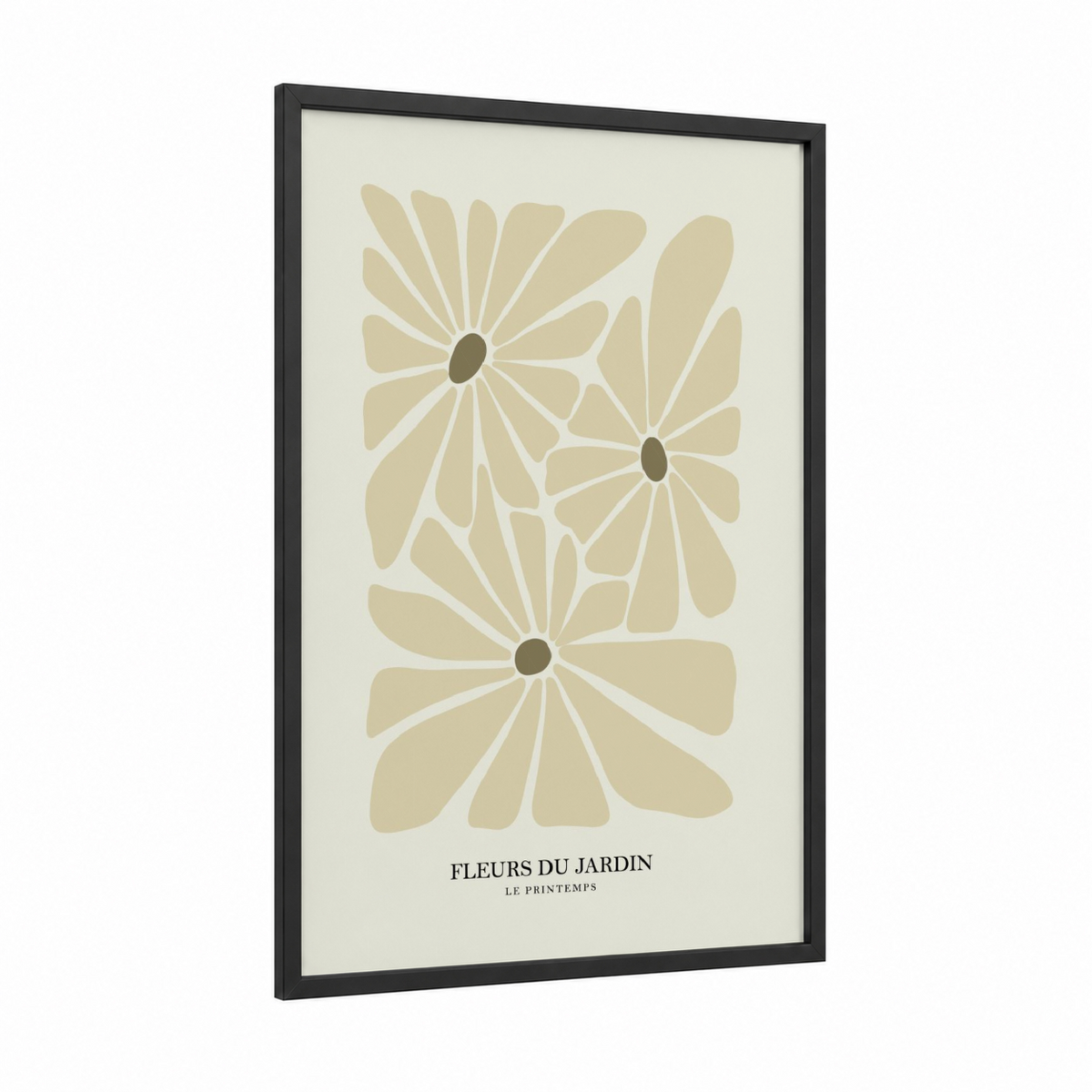 Abstract Botanical Flowers Minimalist Art Wall Art