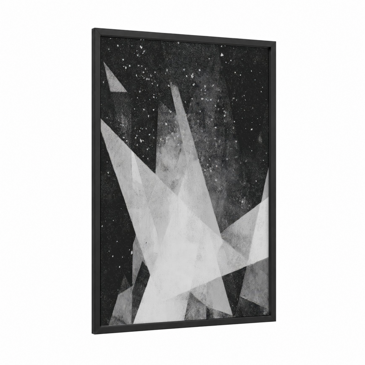 Abstract Galaxy Geometric Wall Art