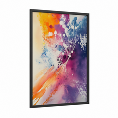 Abstract Expressionism Watercolor Wall Art