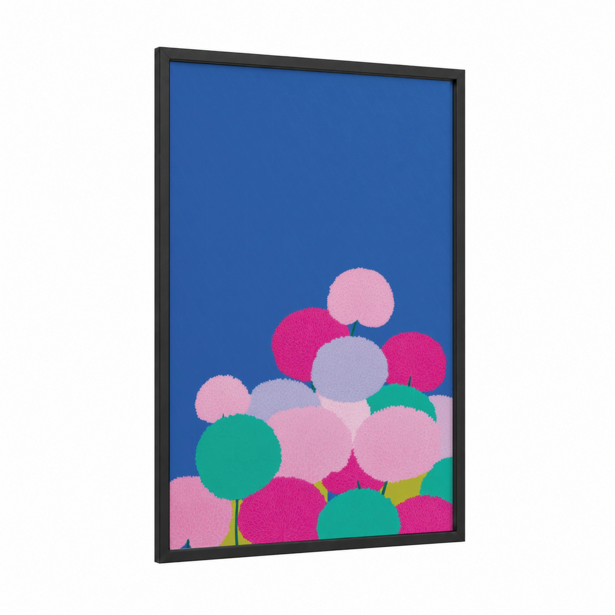 Abstract Flower Art Modern Botanical Wall Art