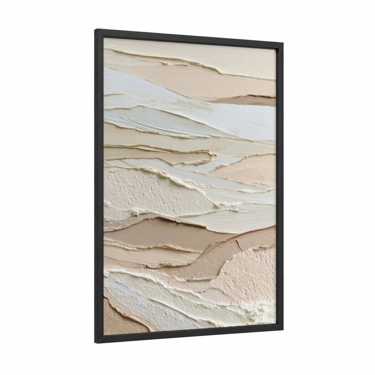 Abstract Minimalist Layered Texture Wall Art