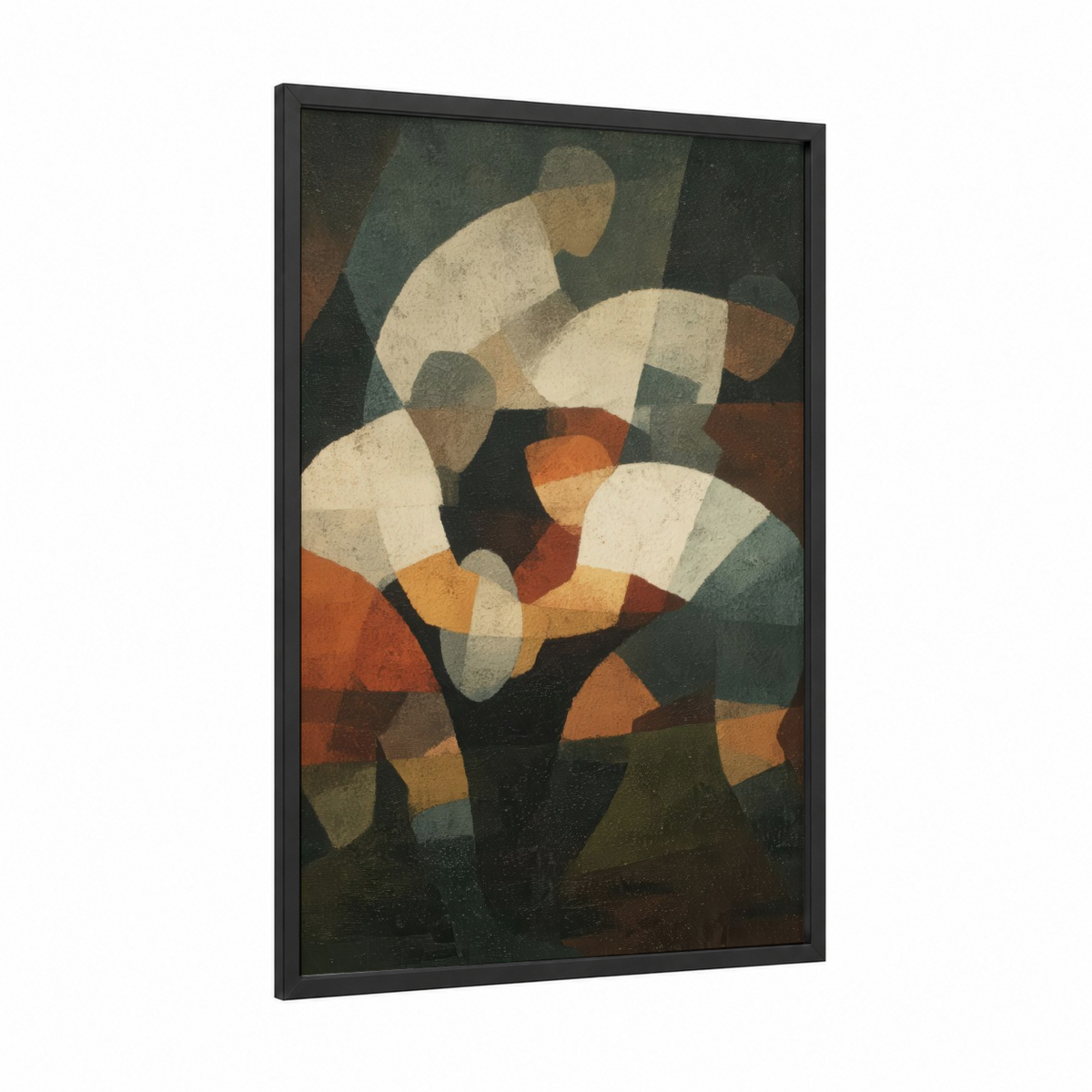 Abstract Rugby Scrimmage Art Wall Art