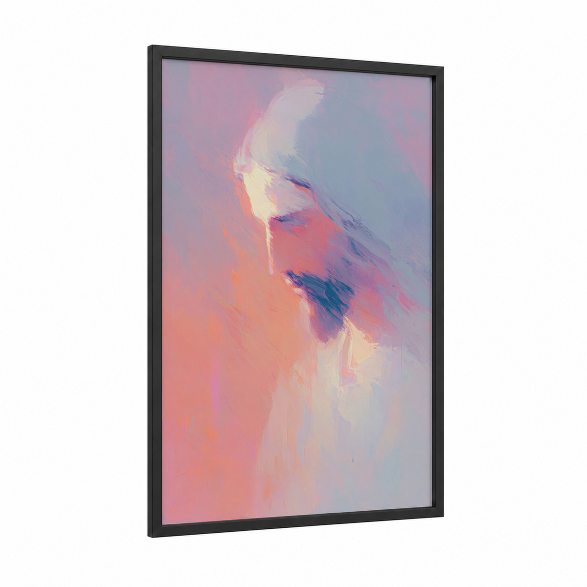 Abstract Jesus Christ Spiritual Portrait Wall Art