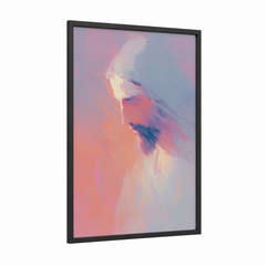 Abstract Jesus Christ Spiritual Portrait Wall Art