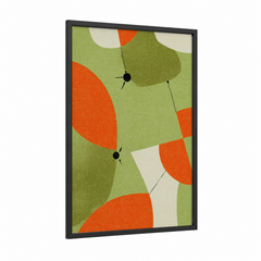 Abstract Geometric Harvest Design Wall Art