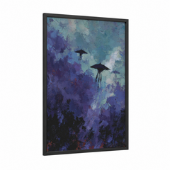 Alien Invasion Sky UFO Sci-Fi Wall Art