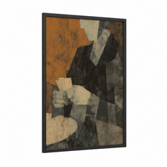 Abstract Card Game Modern Wall Art