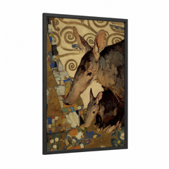 Aardvark Mother and Baby Wall Art