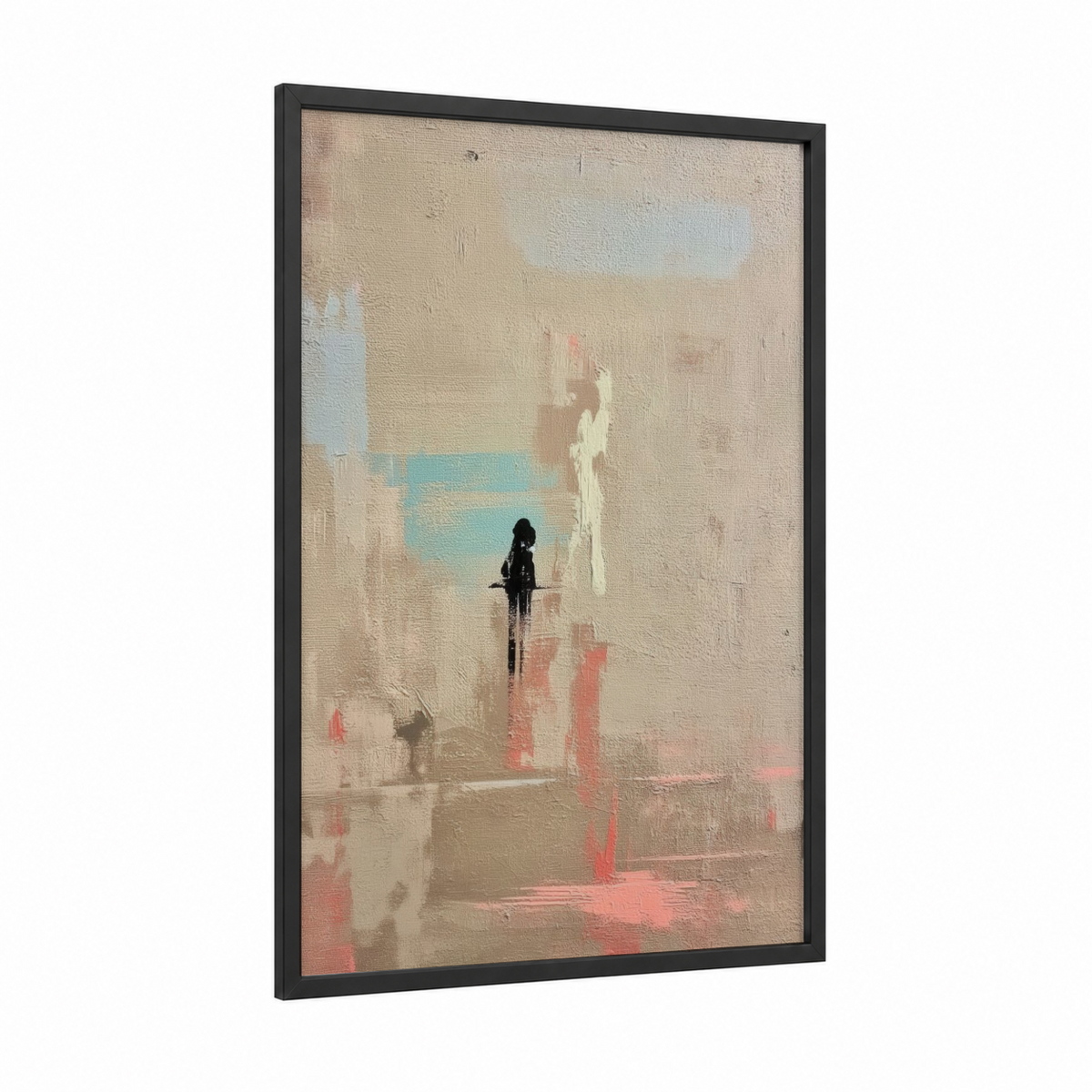 Abstract Figure Contemporary Art Painting Wall Art