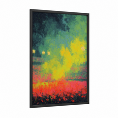 Abstract Soccer Passion Dynamic Wall Art