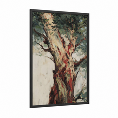 Ancient Arbutus Tree Oil Painting Wall Art
